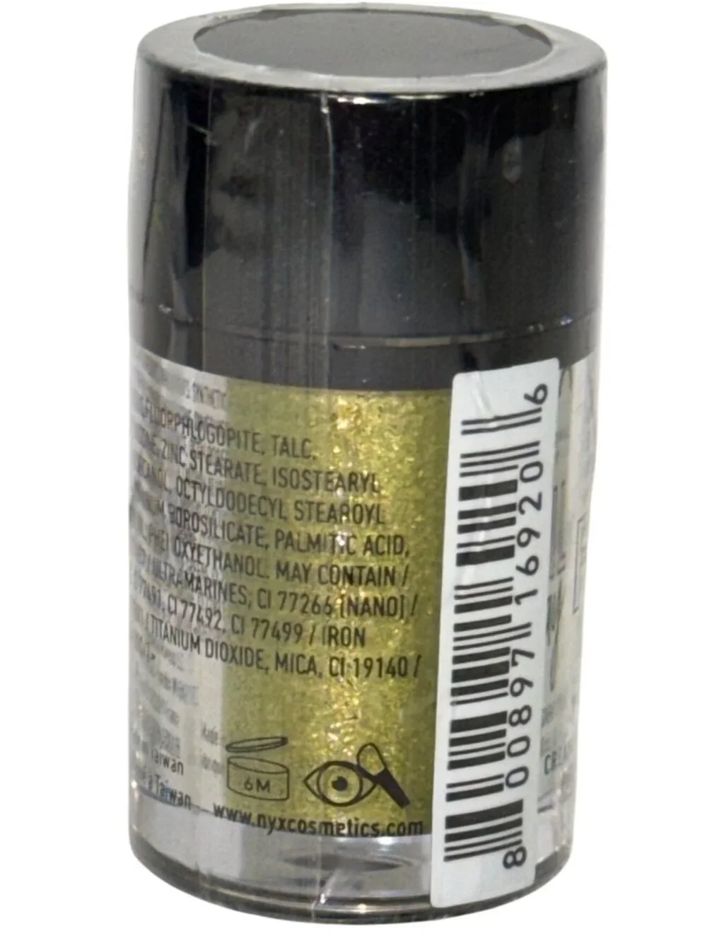 NYX Foil Play Cream Pigment FPCP05 Happy Hippie New Sealed Yellow Metallic